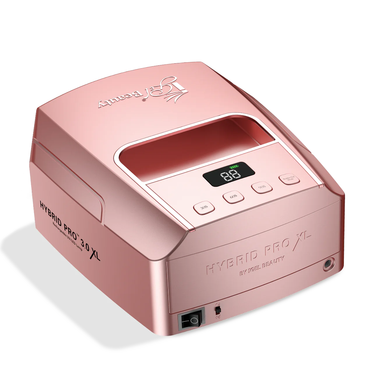 HYHYBRID PRO 3.0 XL Wireless Rechargeable UV/LED Lamp ROSE GOLD