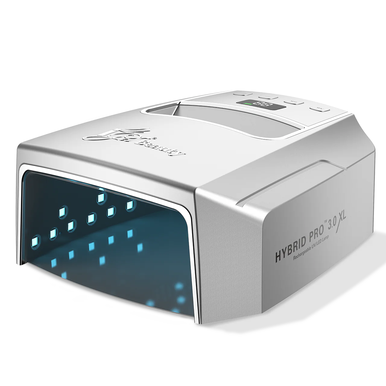 HYBRID PRO 3.0 XL Wireless Rechargeable UV/LED Lamp SILVER