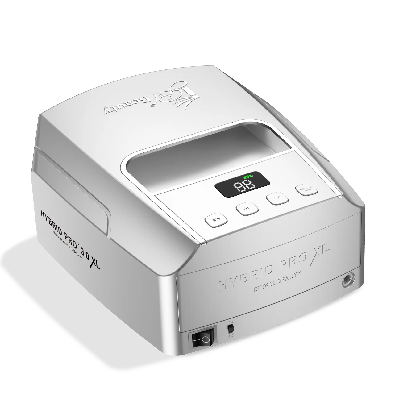 HYBRID PRO 3.0 XL Wireless Rechargeable UV/LED Lamp SILVER