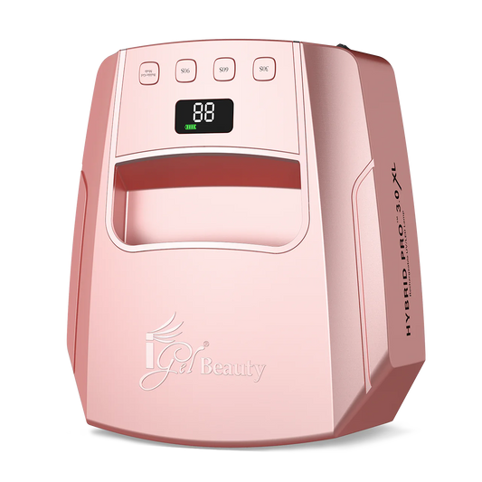 HYHYBRID PRO 3.0 XL Wireless Rechargeable UV/LED Lamp ROSE GOLD