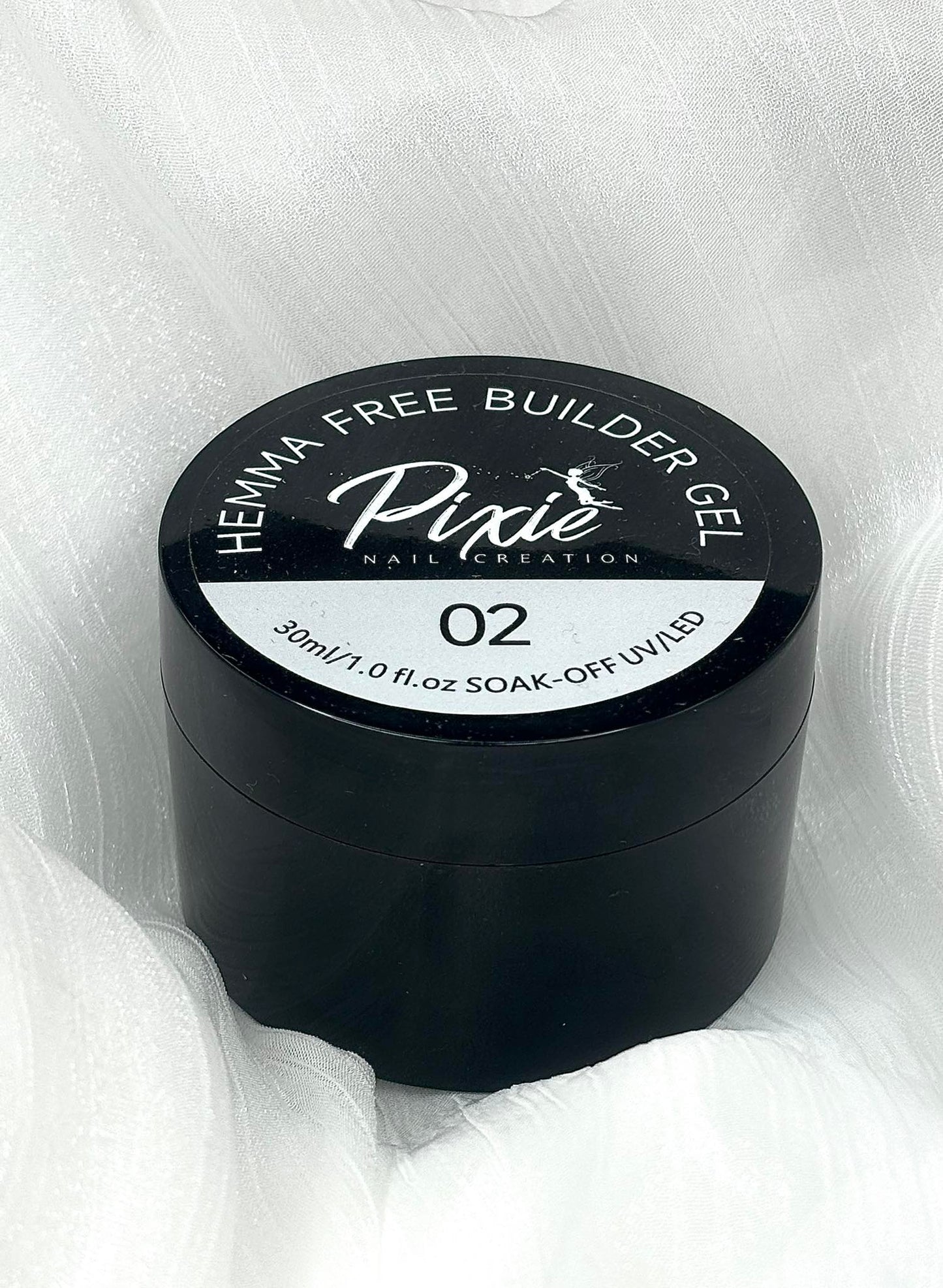 HEMA FREE BUILDER GEL IN A JAR (30ml) - 02 - PINKY WHITE