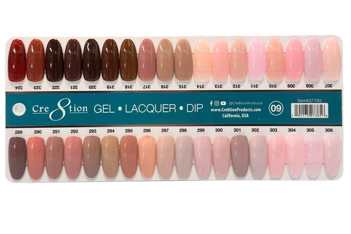 Cre8tion Duo | Matching Color Gel & Nail Lacquer -  #307