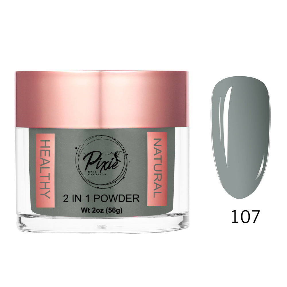 PIXIE 2in1 DIP/ACRYLIC POWDER - #107