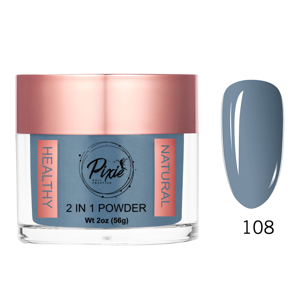 PIXIE 2in1 DIP/ACRYLIC POWDER - #108