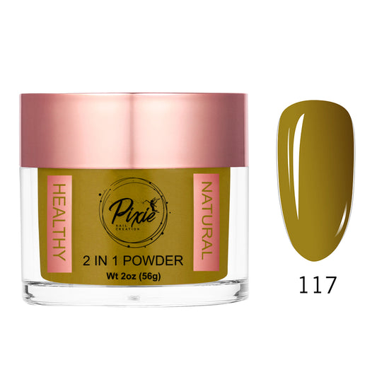 PIXIE 2in1 DIP/ACRYLIC POWDER - #117