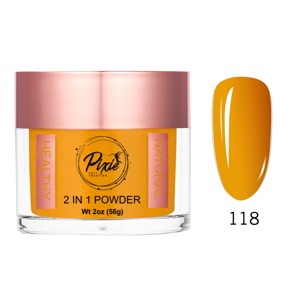 PIXIE 2in1 DIP/ACRYLIC POWDER - #118