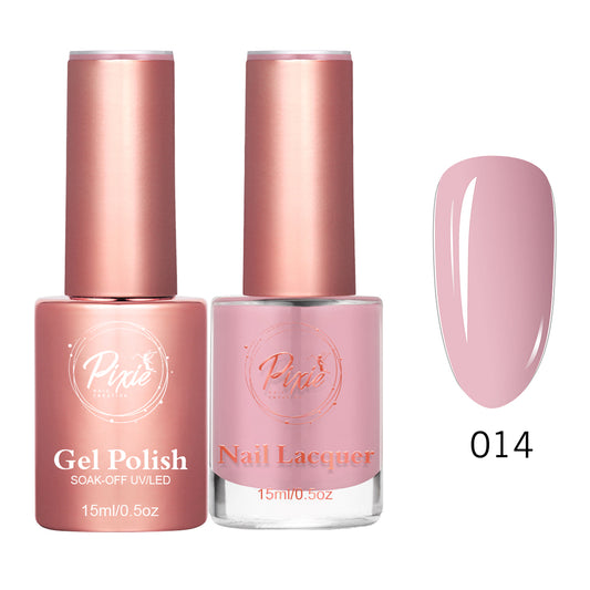 Pixie 2in1 Gel Polish + Nail Lacquer - #014