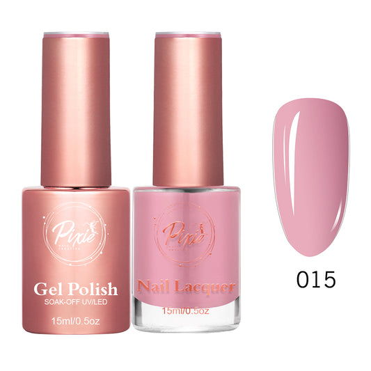 Pixie 2in1 Gel Polish + Nail Lacquer - #015