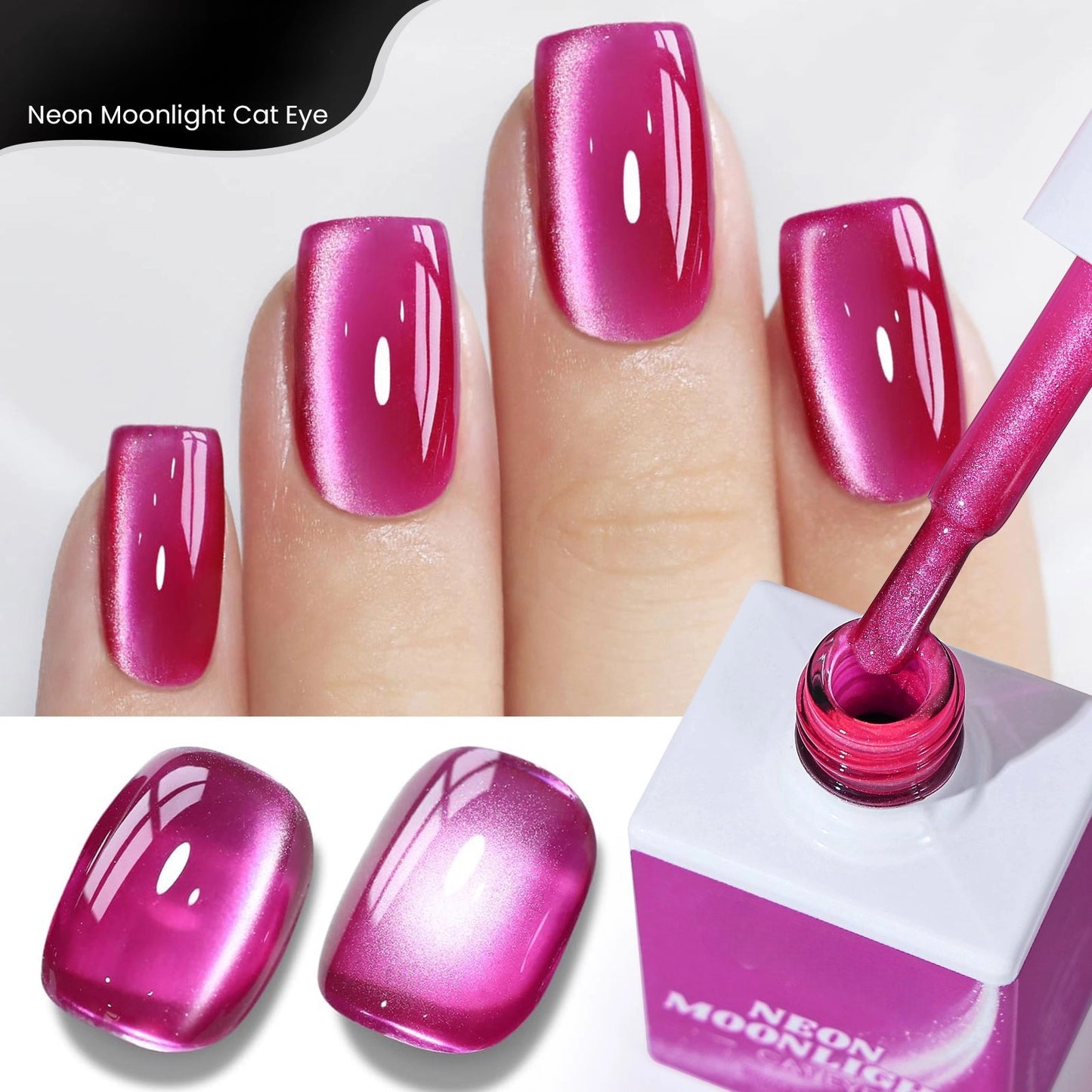 Neon Moonlight Cateye - 12 colors set