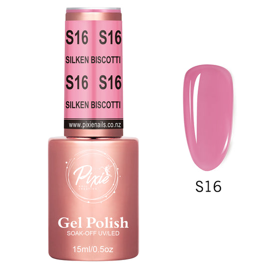 PIXIE GEL | Sheer Collection - S16 Silken Biscotti