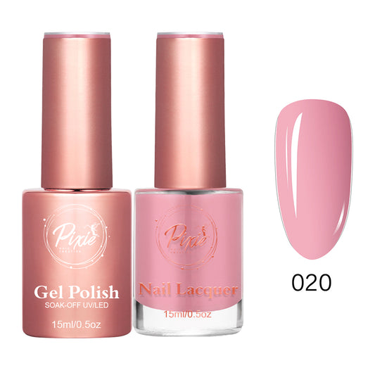 Pixie 2in1 Gel Polish + Nail Lacquer - #020