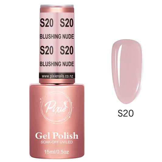 PIXIE GEL | Sheer Collection - S20 Blushing Nude