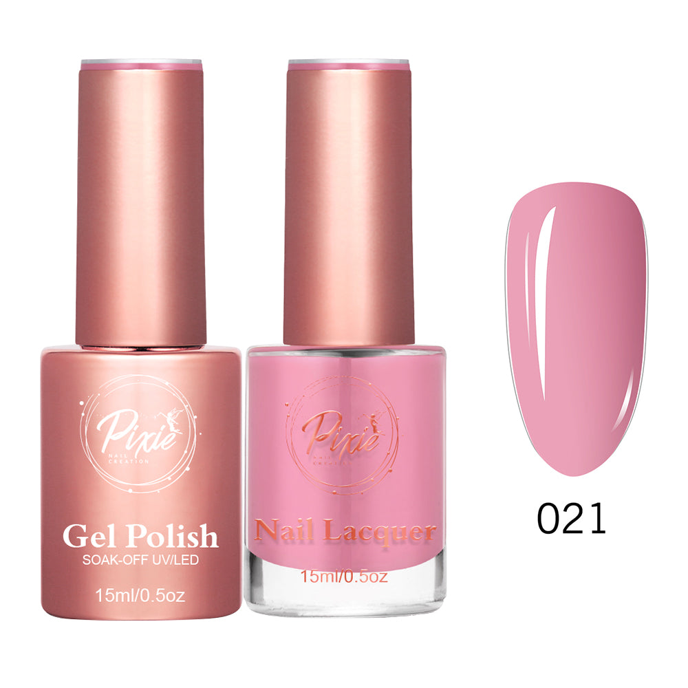Pixie 2in1 Gel Polish + Nail Lacquer - #021