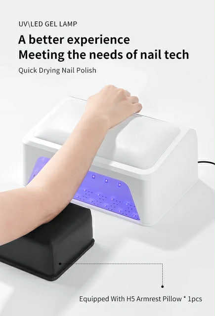 SNRQI L6 - Scoping Hand Pillow Nail Lamp