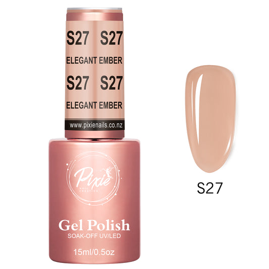 PIXIE GEL | Sheer Collection - S27 Elegant Ember