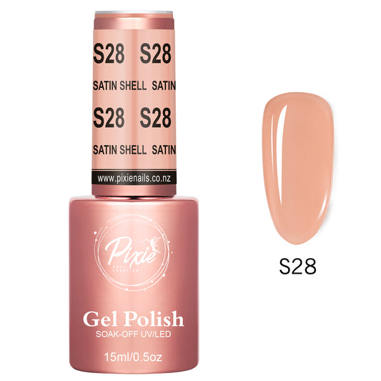 PIXIE GEL | Sheer Collection - S28 Satin Shell