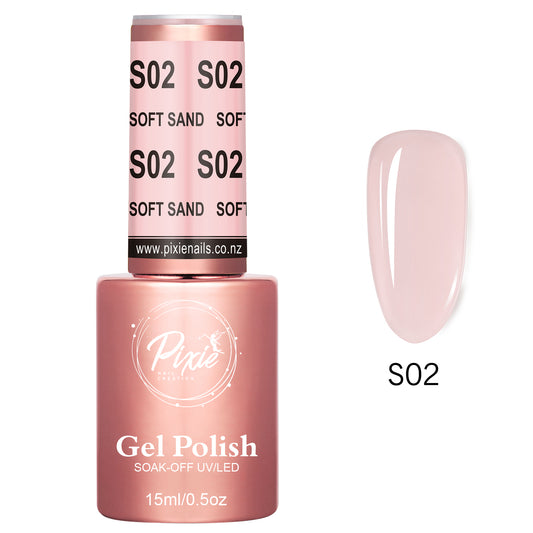PIXIE GEL | Sheer Collection - S02 Soft Sand