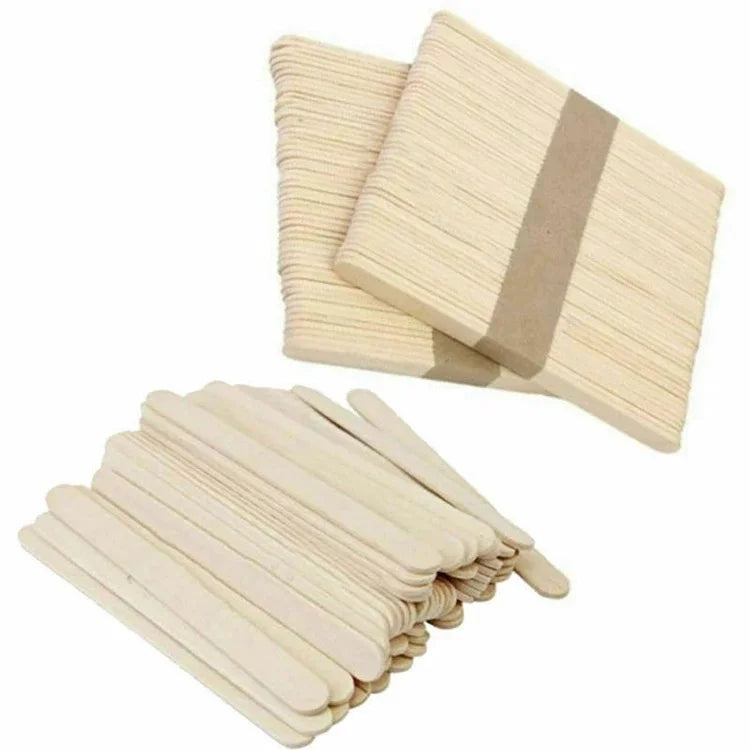 Wooden Wax Spatula - Small