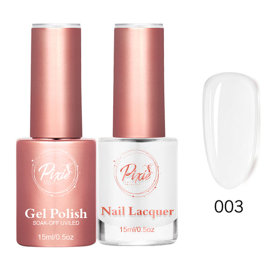 Pixie 2in1 Gel Polish + Nail Lacquer - #003