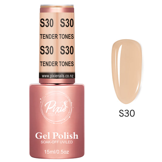 PIXIE GEL | Sheer Collection - S30 Tender Tones