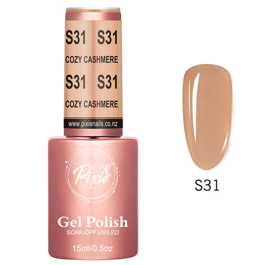 PIXIE GEL | Sheer Collection - S31 Cozy Cashmere