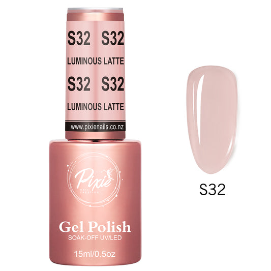 PIXIE GEL | Sheer Collection - S32 Luminous Latte