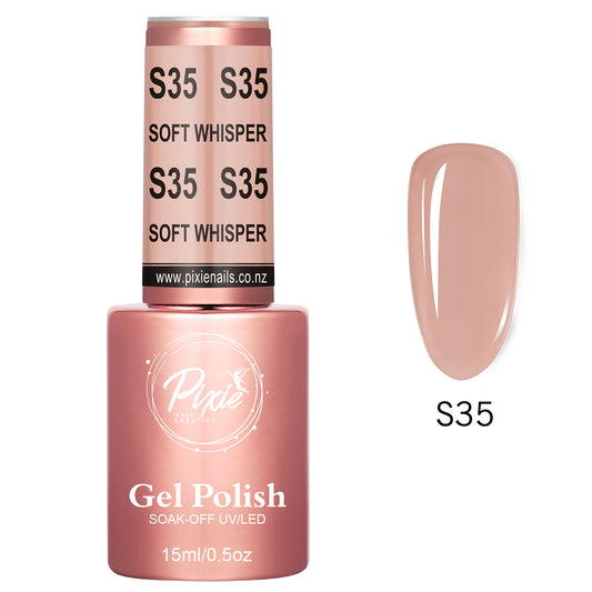 PIXIE GEL | Sheer Collection - S35 Soft Whisper