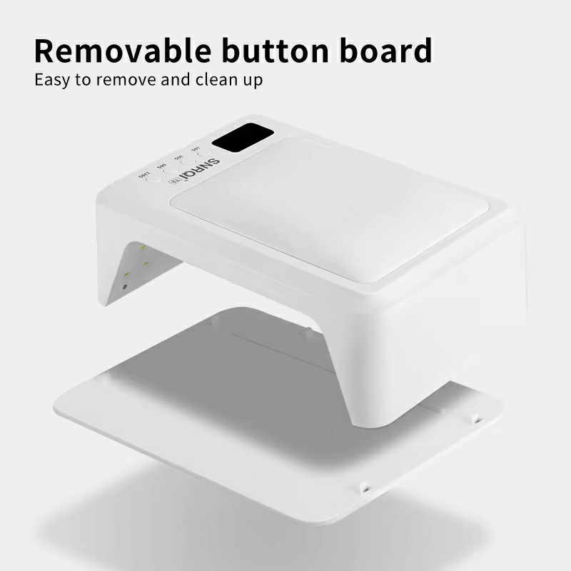 SNRQI T8 - 2 in 1 Hand Pillow Nail Lamp
