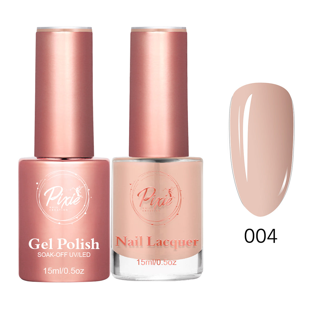 Pixie 2in1 Gel Polish + Nail Lacquer - #004