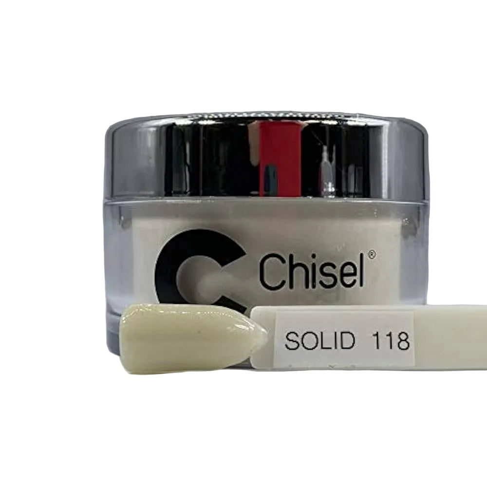 CHISEL ACRYLIC & DIPPING 2OZ - SOLID 118