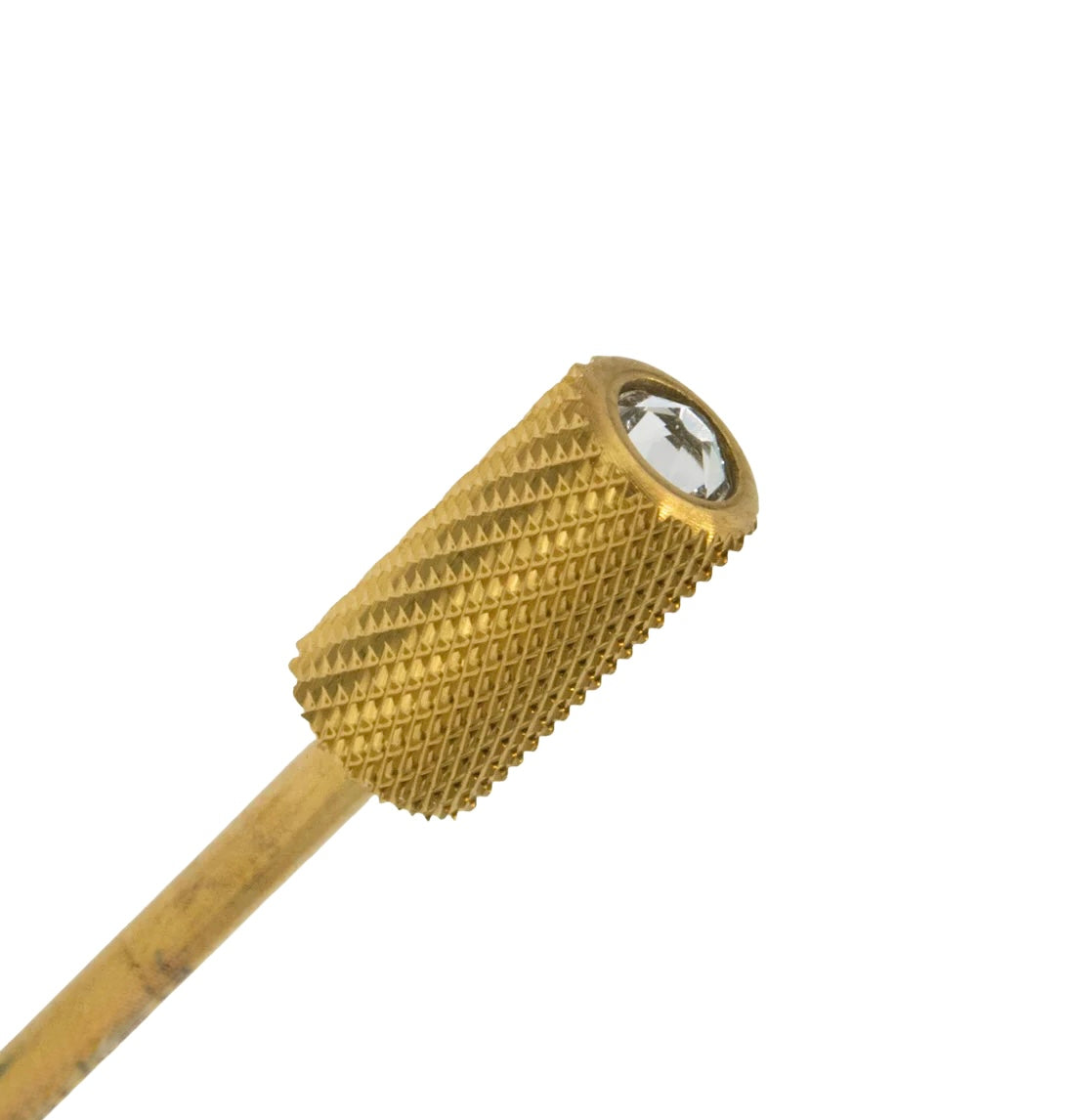 Drill Bit - 3/32 CRYSTAL LARGE BARREL BIT (CORNER RADIUS) - GOLD