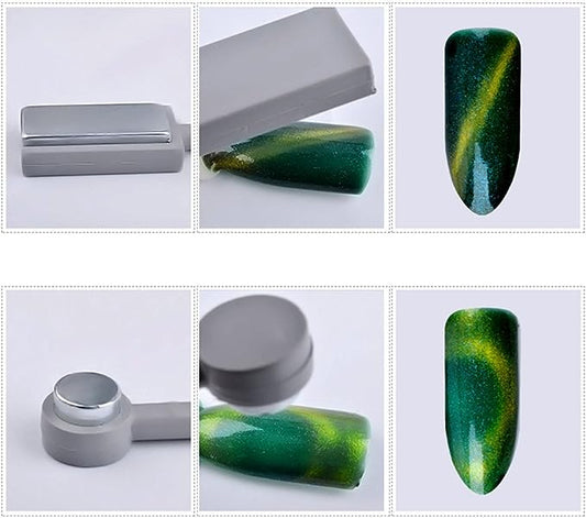 Double End Magnet Stick for Cat Eyes Gel Polish - GREY V1