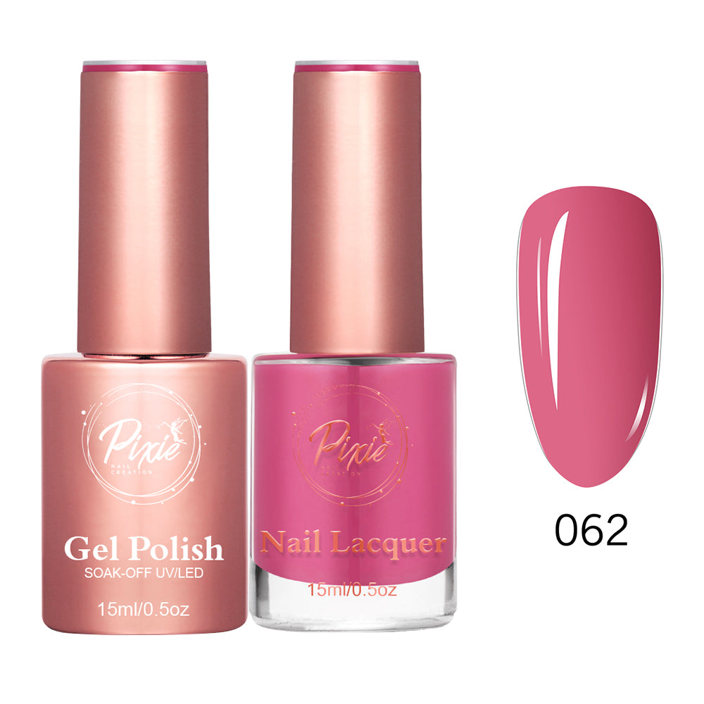 Pixie 2in1 Gel Polish + Nail Lacquer - #062