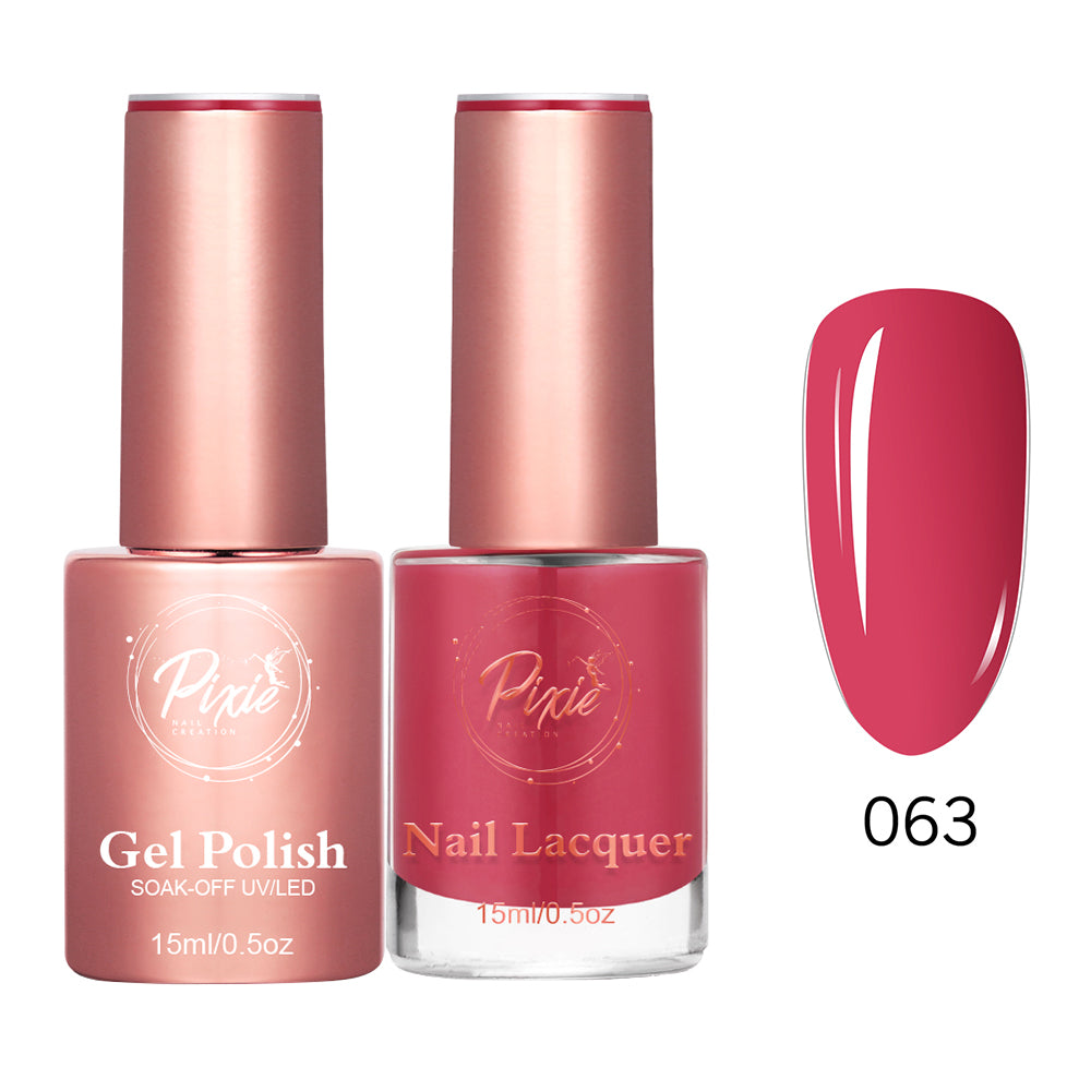 Pixie 2in1 Gel Polish + Nail Lacquer - #063