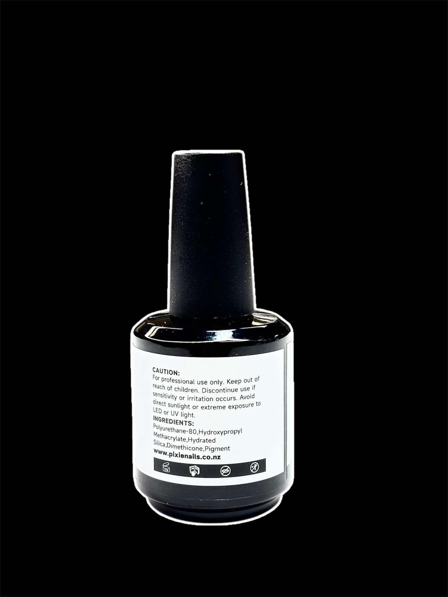 PIXIE | Super Black Gel Polish - HEMA Free 30ML