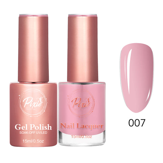 Pixie 2in1 Gel Polish + Nail Lacquer - #007