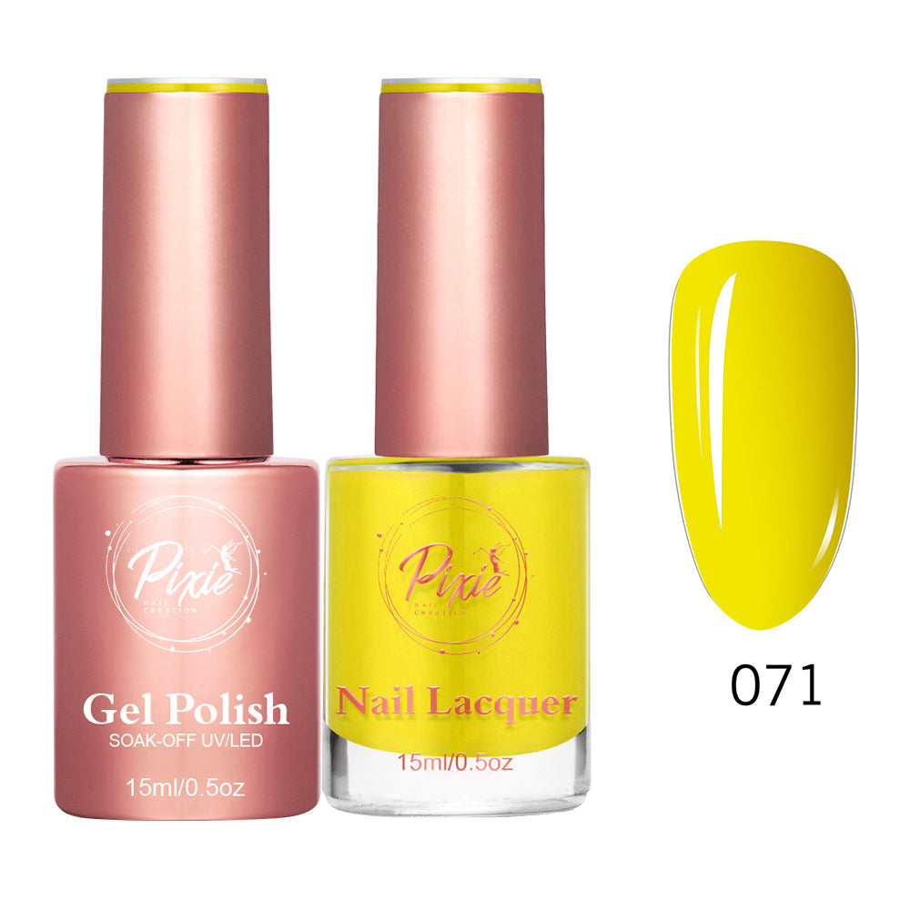 Pixie 2in1 Gel Polish + Nail Lacquer - #071