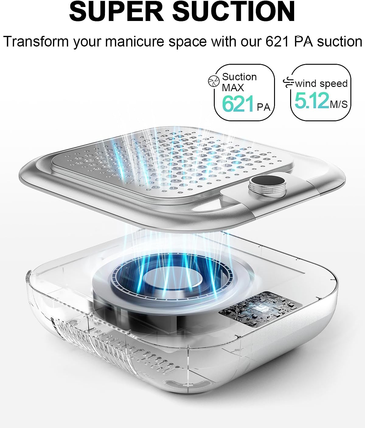 LUG'X Nail Dust Collector (48W)