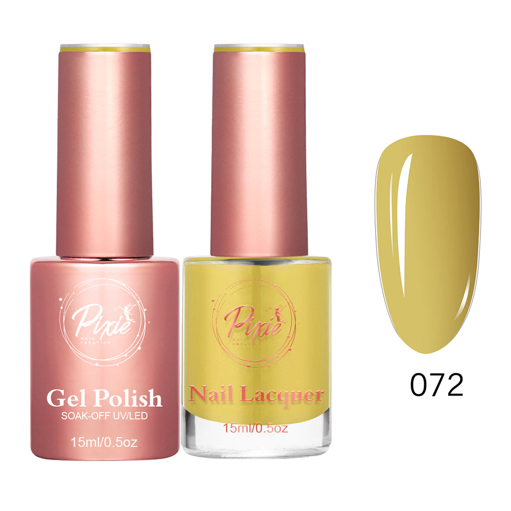 Pixie 2in1 Gel Polish + Nail Lacquer - #072