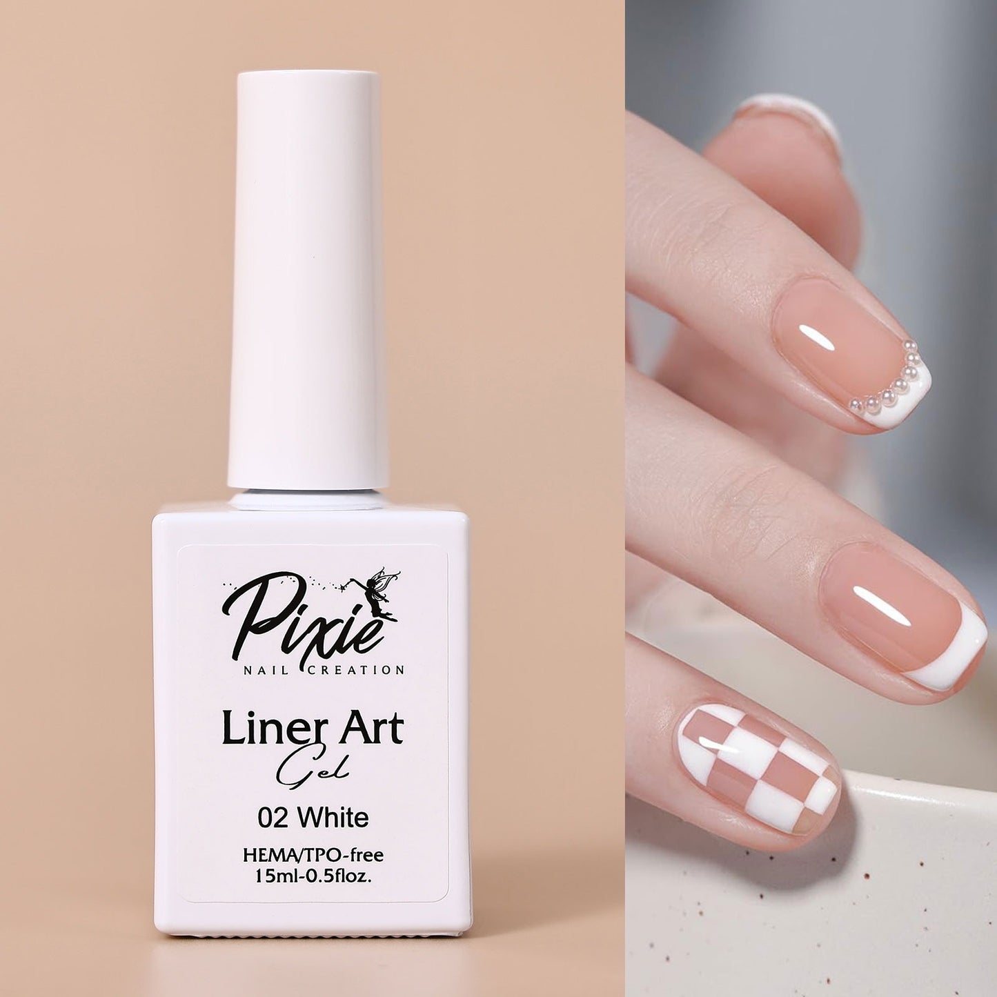 Gel Art Liner - Super White - 15ML