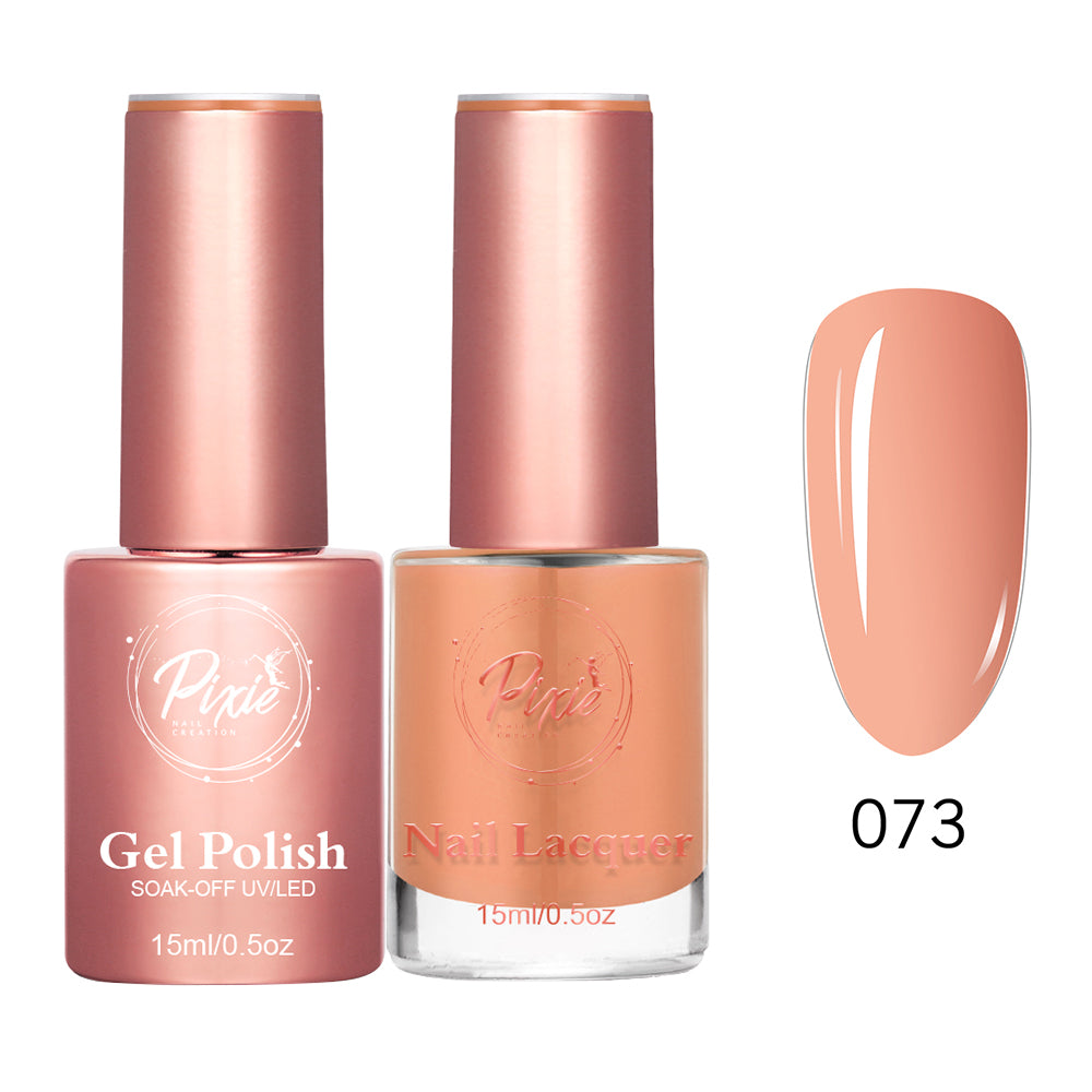 Pixie 2in1 Gel Polish + Nail Lacquer - #073