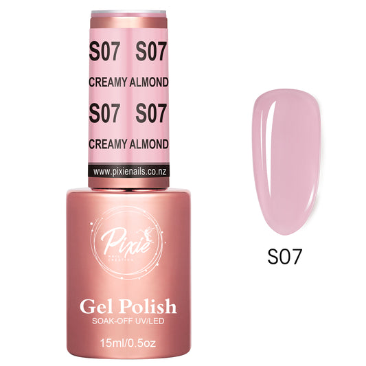 PIXIE GEL | Sheer Collection - S07 Creamy Almond