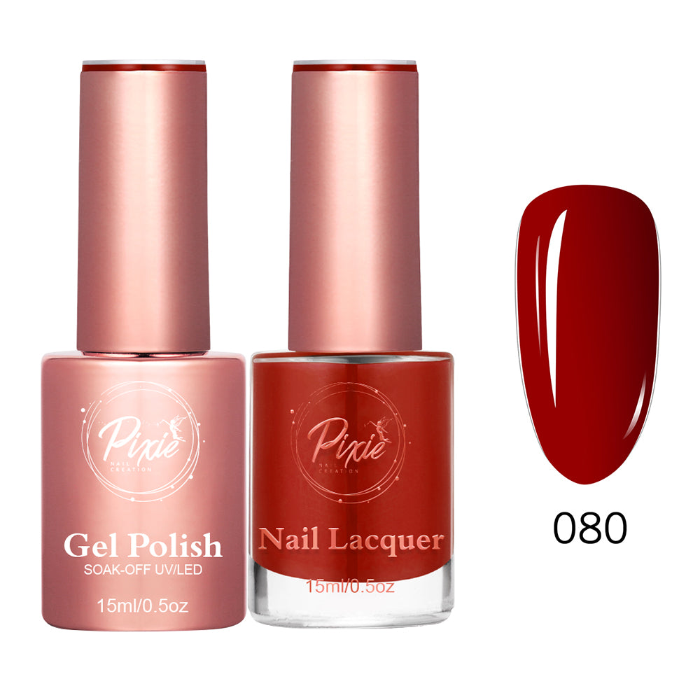 Pixie 2in1 Gel Polish + Nail Lacquer - #080