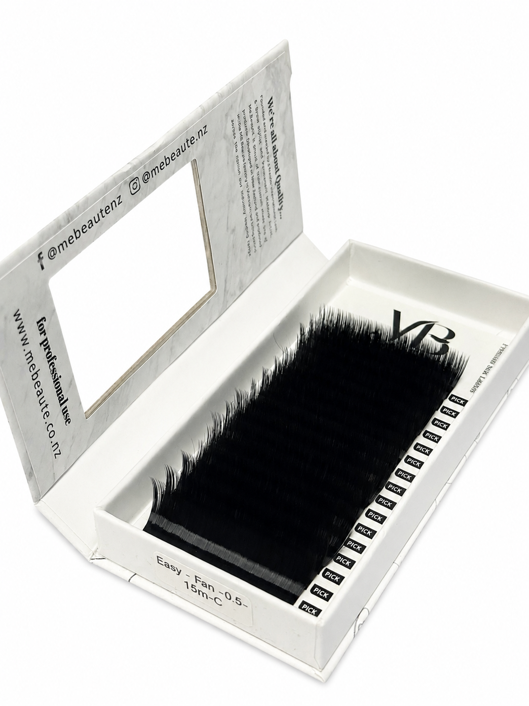 Easy Volume Fans - Single Size Lashes - 0.05mm