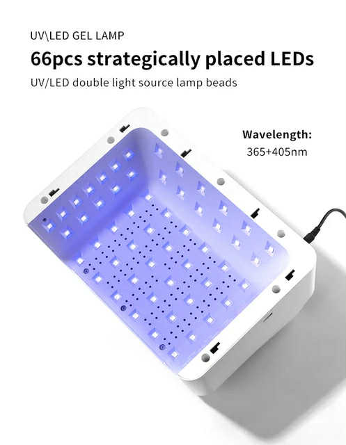 SNRQI L6 - Scoping Hand Pillow Nail Lamp