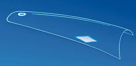 USN - Straight Nail Tip CLEAR