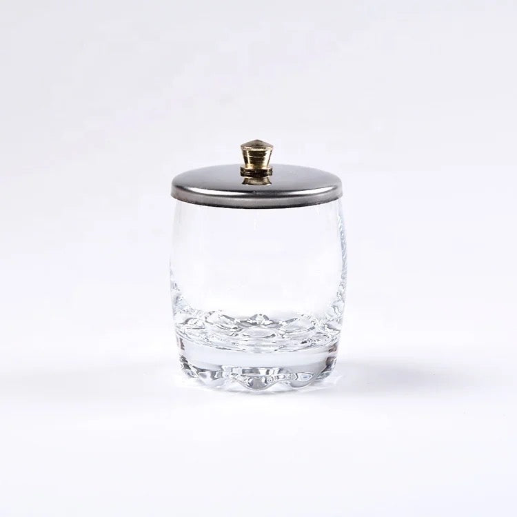 Crystal Jar with Cap - for Acrylic Liquid