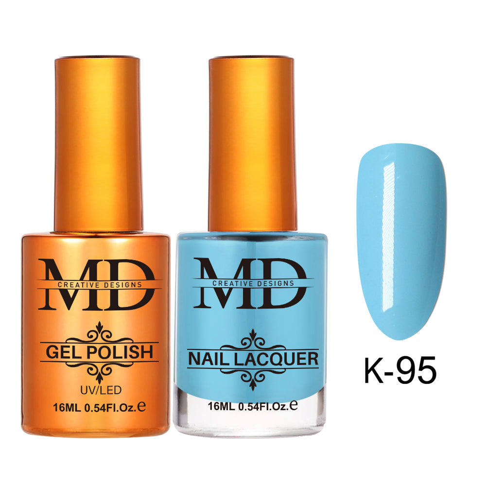 MD CREATIVE - K95 | 2 IN 1 Gel Polish & Lacquer