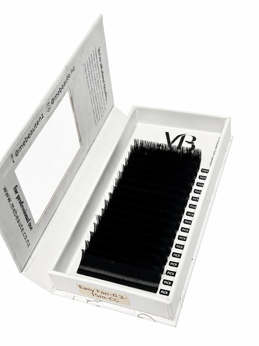 Easy Volume Fans - Single Size Lashes - 0.03mm