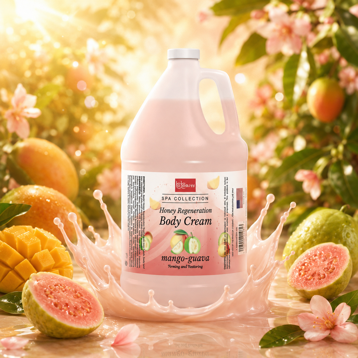 BeBeauty | Honey Therapy Lotion - MANGO GUAVA- 1 Gallon